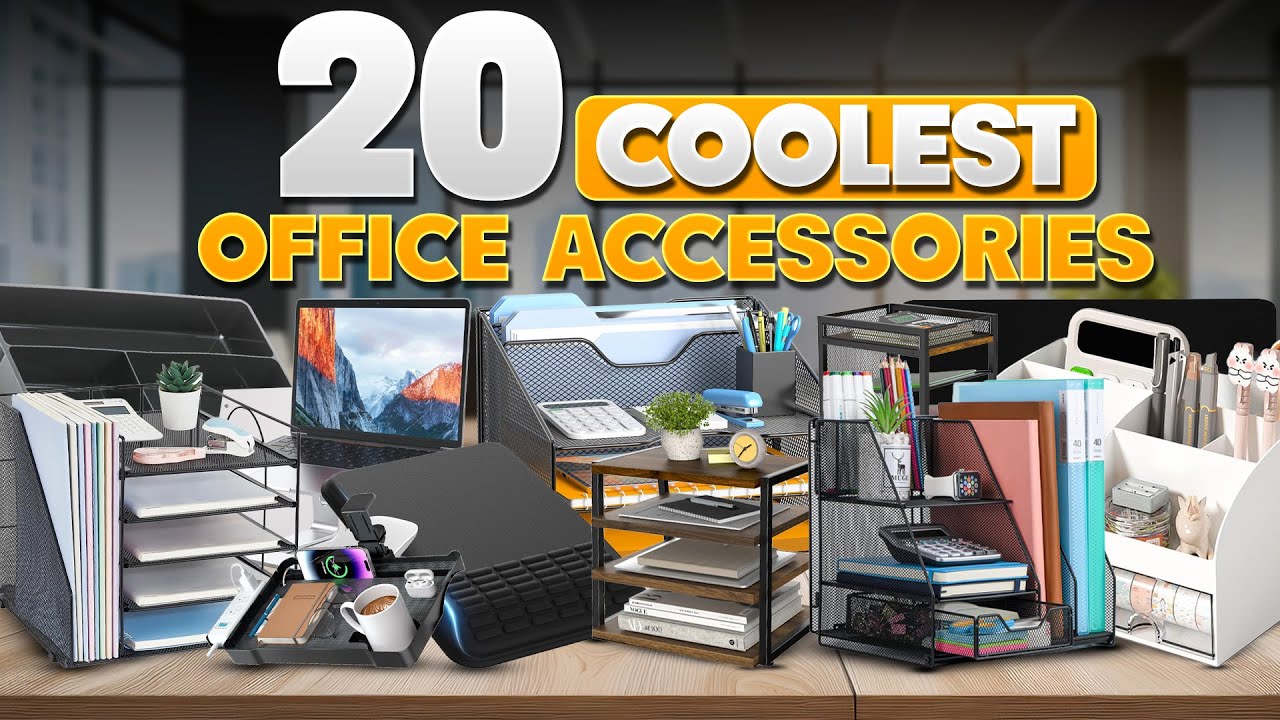 20 Coolest Office Accessories on Amazon That Will Upgrade Your Workspace in 2026