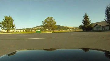 Traxxas Slash crash with GoPro Hero HD