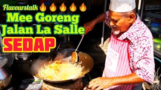 52 Years Charcoal Flame Mee Goreng Jalan La Salle Api Arang Tambah Cucur 52年商务炭火印度炒面加炸饼香辣好吃。