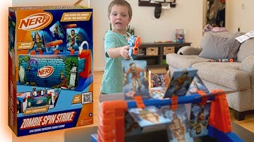 Zombie blasting has never been this much fun! Nerf‘s Zombie Spin Strike is a huge hit