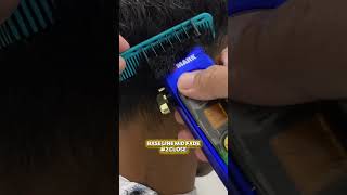 Part membuat base line mid fade haircut