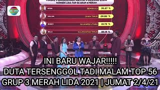 TERSENGGOL TADI MALAM GRUP 3 MERAH TOP 56 LIDA 2021| JUMAT, 2 APRIL 2021