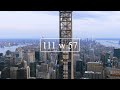 111 w 57 Steinway Tower 4k drone