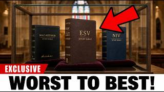 The Ultimate Study Bible Tier List (MacArthur, ESV Study, NIV & More)