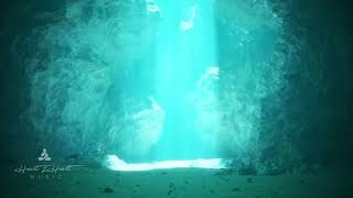 Swimming Underwater for an hour, deep meditation cave water sounds with Relaxing Music