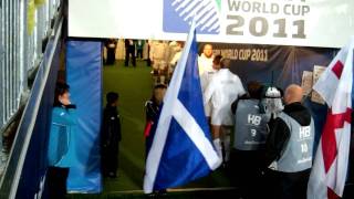 England vs. Scotland. NZ Rugby World Cup 01/10/2011
