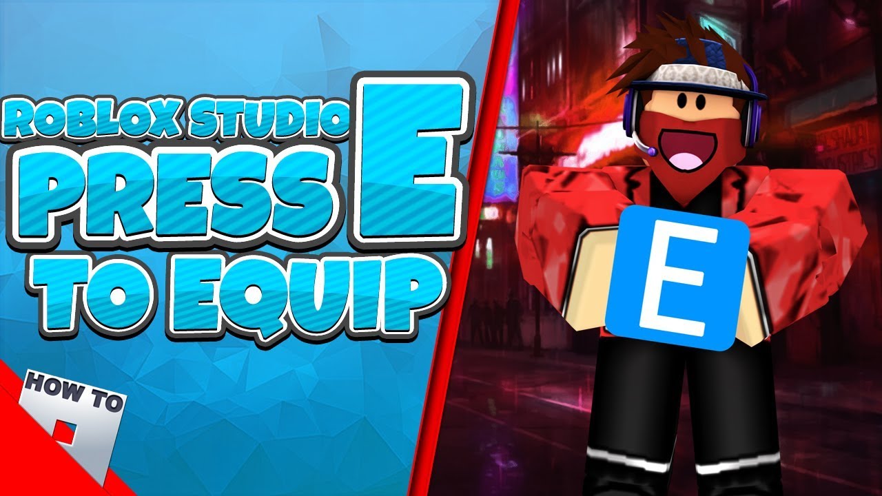 How To Make A Press E To Equip Tool Gui Howtoroblox Youtube - equip tool roblox