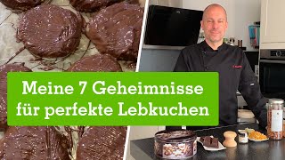 Lebkuchen Rezept / Nürnberger Lebkuchen - klassisch und vegan / Sallys Welt