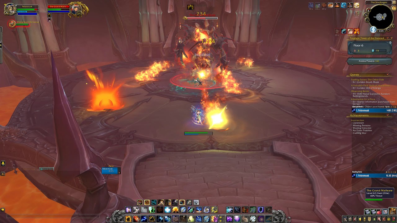 Torghast floor 4 - Elemental Shaman 184ilvl