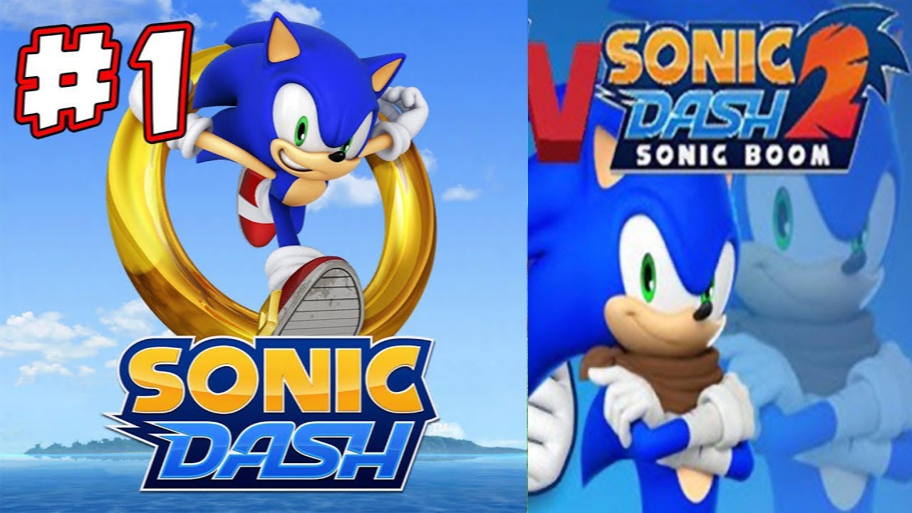 Sonic Dash vs Sonic Dash 2: Sonic Boom iOS Gameplay / 60 fps - YouTube