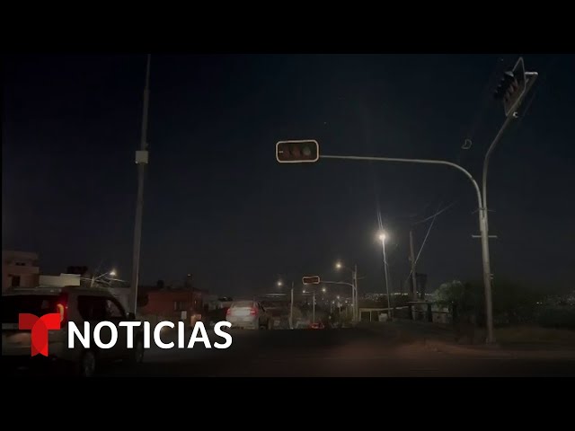 Se reportan apagones eléctricos en México a causa de las altas temperaturas