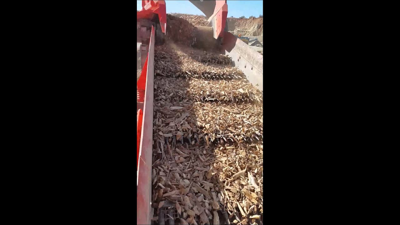 SANDVIK QE 341 CRIBADO DE ASTILLA DE PINO