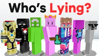8 Minecraft Speedrunners VS 1 Secret Liar