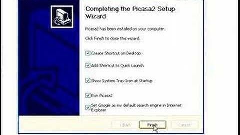 Picasa Tutorial Installing