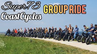 BIG super73 & Coastcycles Buzzraw X group ride