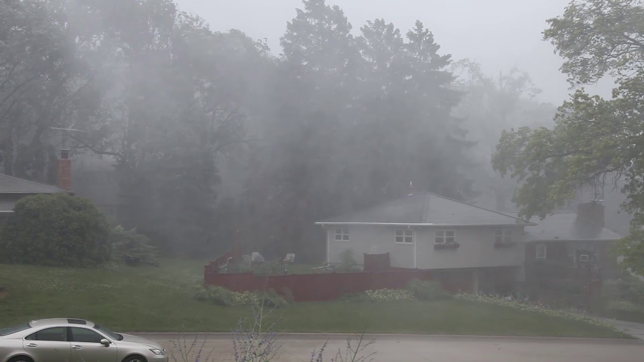 Severe Thunderstorm - Max winds 70 mph 07-09-2020 - YouTube