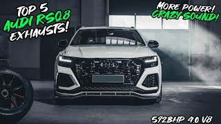 Top 5 Audi RSQ8 C8 Exhausts 2023! by Car Culture 10,619 views 1 year ago 3 minutes, 40 seconds