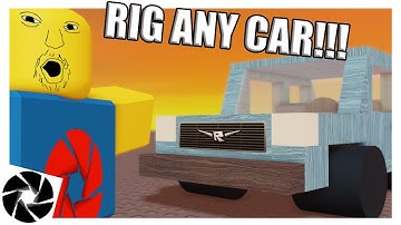 How To Rig Any Car in Roblox Tutorial