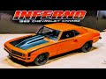 ACME 1:18 1969 Chevrolet Camaro Street Fighter - Inferno Orange