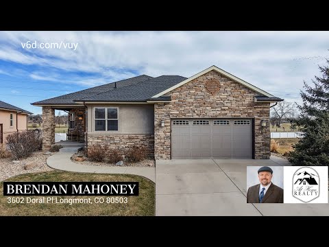 3602 Doral Pl, Longmont, CO home video tour