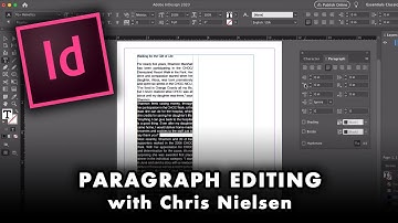Paragraph Formatting & Editing in InDesign