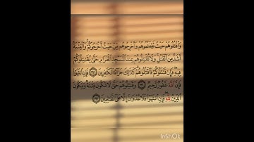 سوره البقره عدد آياتها ٢٨٦ آيه (سوره مدنيه ) من الآيه ١٩١ إلي الآيه ١٩٣