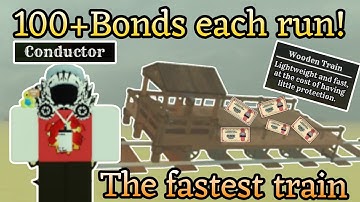 How to SPEEDRUN dead rails for bonds (using conductor class and wooden train) #deadrails #roblox