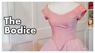 Drafting and Making a Victorian Evening Bodice  Christine's Masquerade Dress