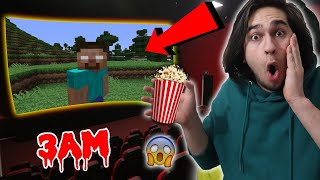 Gece 3Te Sakin Lanetli̇ Mi̇necraft Fi̇lmi̇ İzlemeyi̇n Yardım Edin