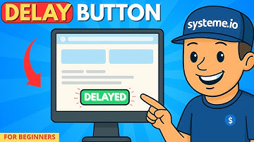 How to Show a Button After Delay on Systeme.io with CSS Code (step-by-step tutorial)