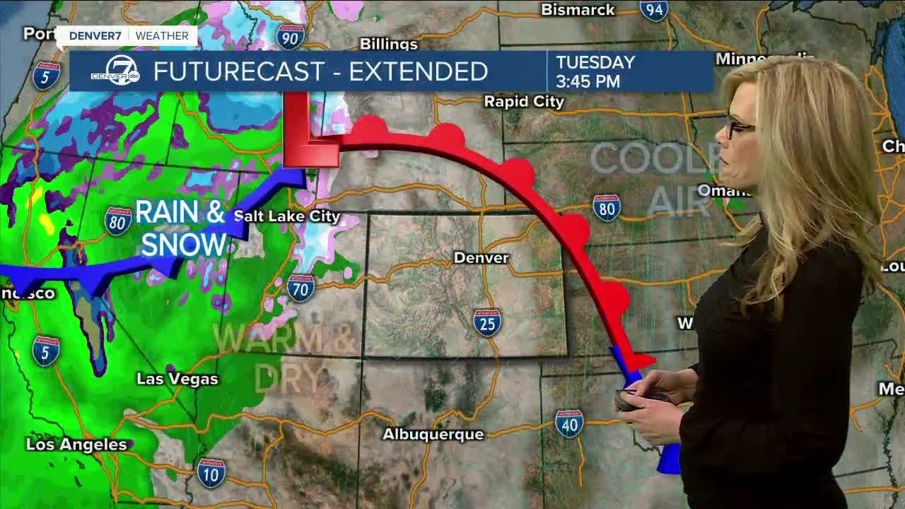 Much warmer weather ahead of our next storm - YouTube