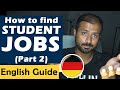 How to find Student Jobs in Germany| Part 2