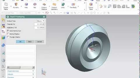 Siemens NX 9.0 - Export to STL