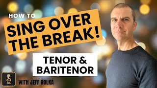 How to Sing High Notes - How to Sing Over the Break - Tenor & Baritenor #vocaltechnique #vocaltips