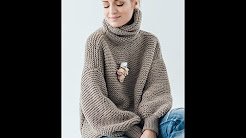Модные Женские Джемпера и Пуловеры Спицами - 2018 / Fashionable Women's Sweaters and Pullovers