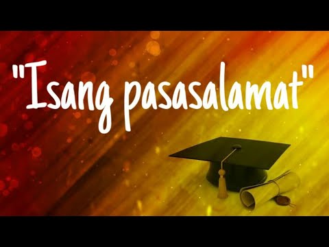 "ISANG PASASALAMAT" BY: RYLA ANN TOLOSA (Graduation Song) - YouTube