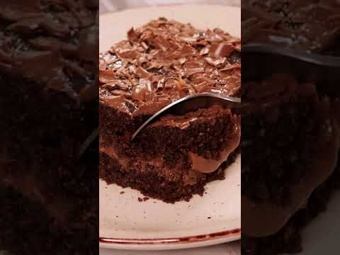 Chocolate Basbousa Stuffed With Chocolate Very Addictive You Must Try It For Your Family