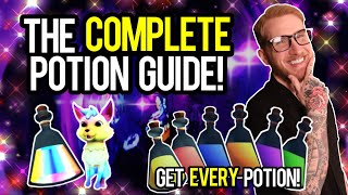 How To Get The Rainbow Fox | ALL POTIONS | The COMPLETE Potion Guide | Disney Dreamlight Valley