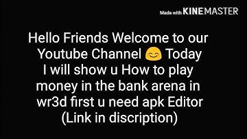 how to replace arenas in wr3d with mitb arena