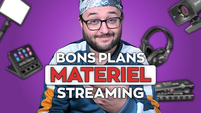 ÉCLAIRAGE pas CHER pour le STREAM 