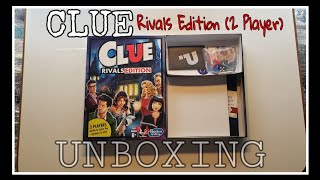 CLUE: Rivals Edition Unboxing
