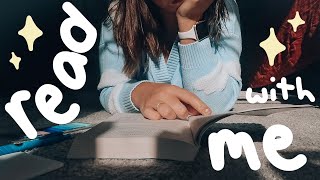 let’s read together with rain sounds🌧
