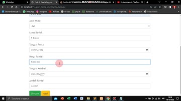 Aplikasi CRUD Sederhana Rental Mobil Berbasis Web