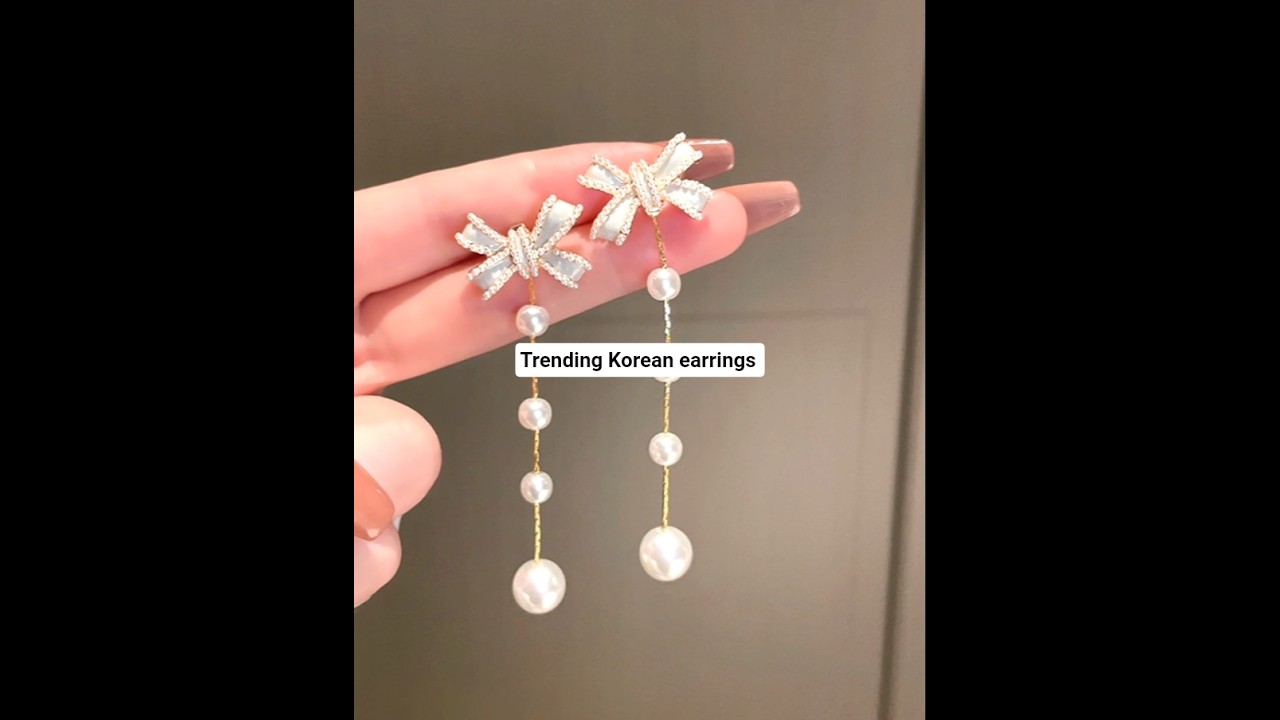 💫 trending Korean earrings👍 