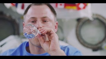 Mesmerizing Flow: Enchanting Moving Water in Space | 8K Ultra HD Visuals" #SpaceWaterWonder