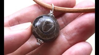 三眼天珠ネックレス｜超大粒18mm｜丁寧に仕上げられたチベットのお守り