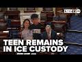 Sen Dick Durbin spoke on the teen from Chicago who remains in ICE custody