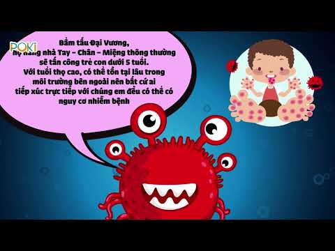 Phòng tránh dịch bệnh chân tay miệng| Kỹ năng sống POKI