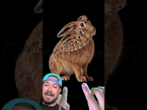 ¿Cuántos conejos consigues ver? #shorts