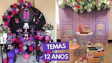 Como comemorar o aniversário de 12 anos?